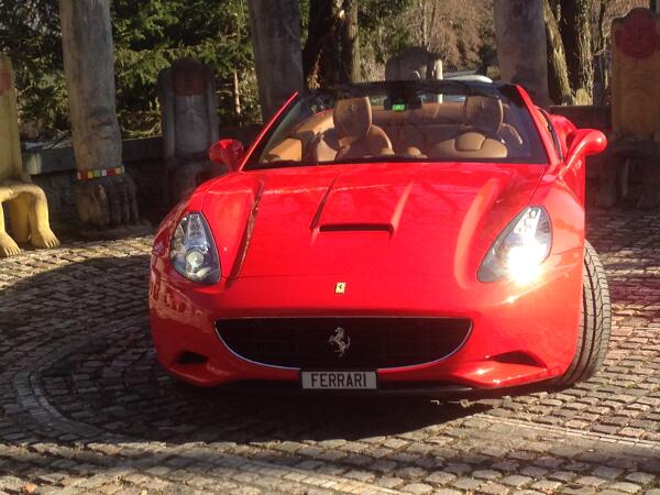 Ferrari Fahren in Zürich